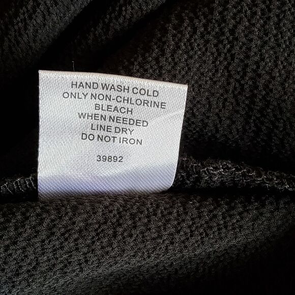 NWT 41 Hawthorn Lace Top Size XL Black - Picture 7 of 12